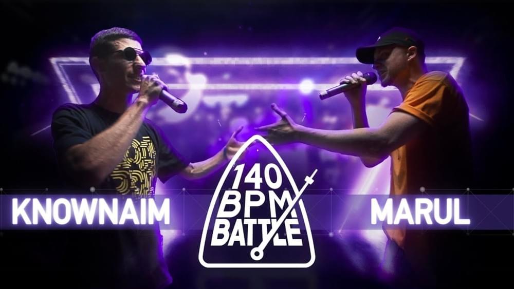 Album cover art for "17/08/18: KNOWNAIM x MARUL" by 140 BPM Battle