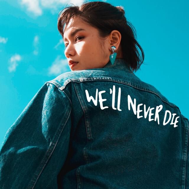 Album cover art for "We’ll Never Die" by Anly