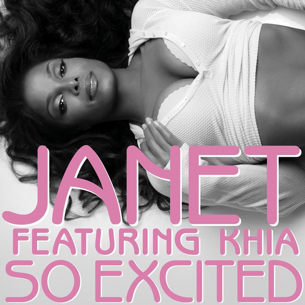 Album cover art for "So Excited" by Janet Jackson & Khia