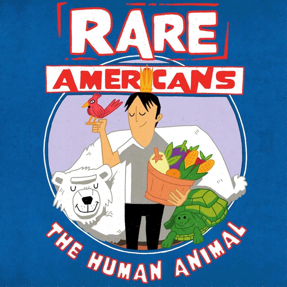 Album cover art for "The Human Animal" by Rare Americans