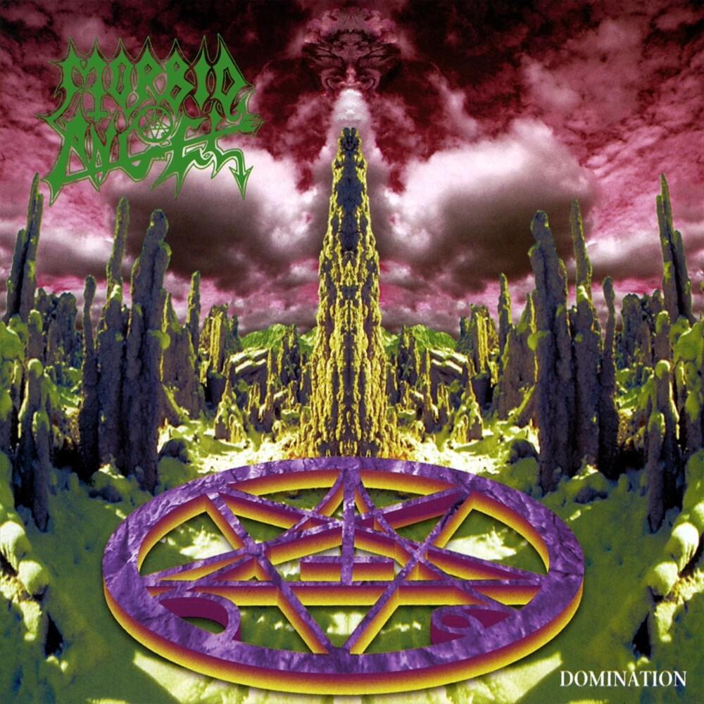Album cover art for "Where the Slime Live" by Morbid Angel