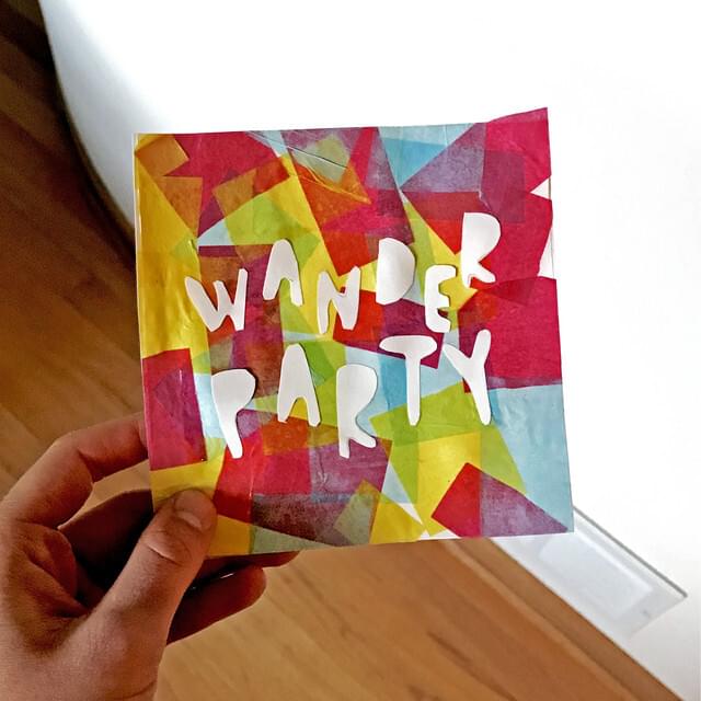 Album cover art for "Wanderparty" by Telethon
