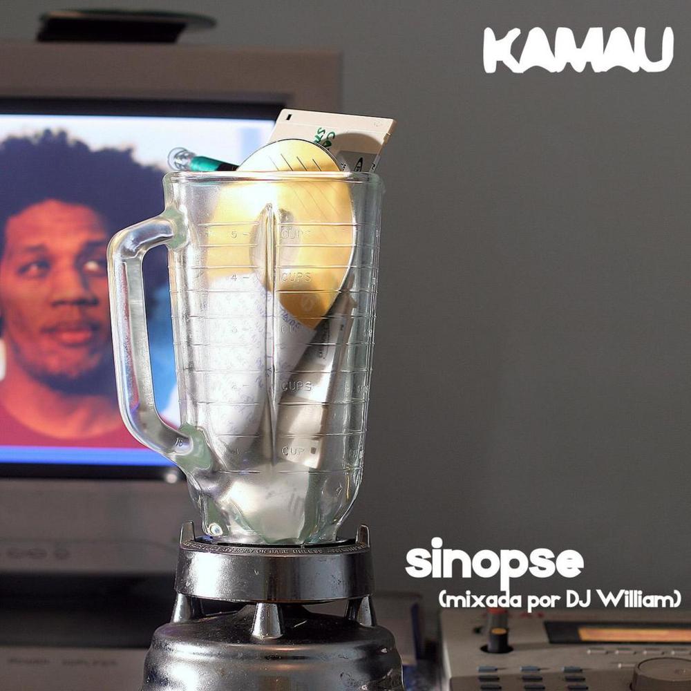 Album cover art for "Poesia de Concreto" by Kamau