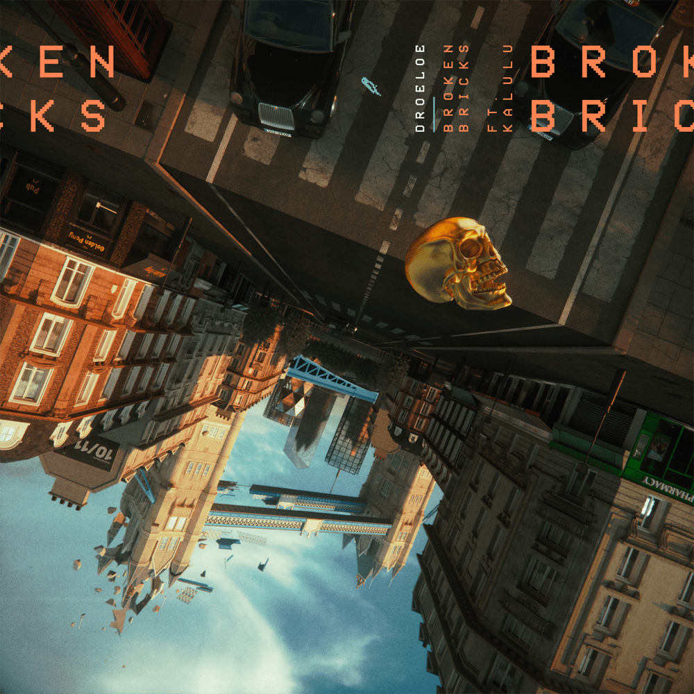 Album cover art for "Broken Bricks" by DROELOE & Kalulu