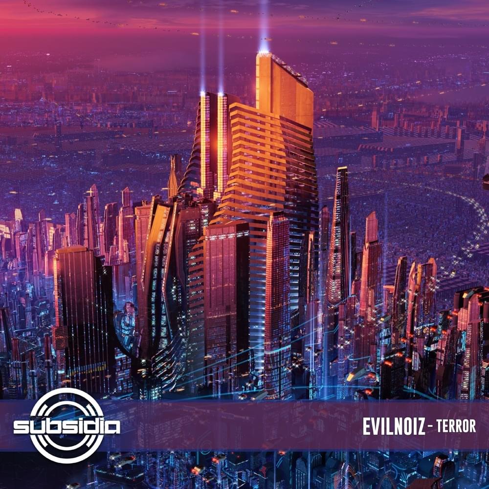 Album cover art for "Terror" by Evilnoiz
