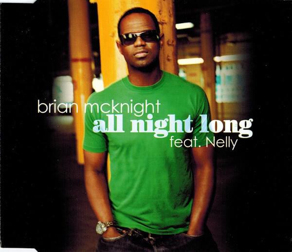 Album cover art for "All Night Long" by Brian McKnight & Nelly