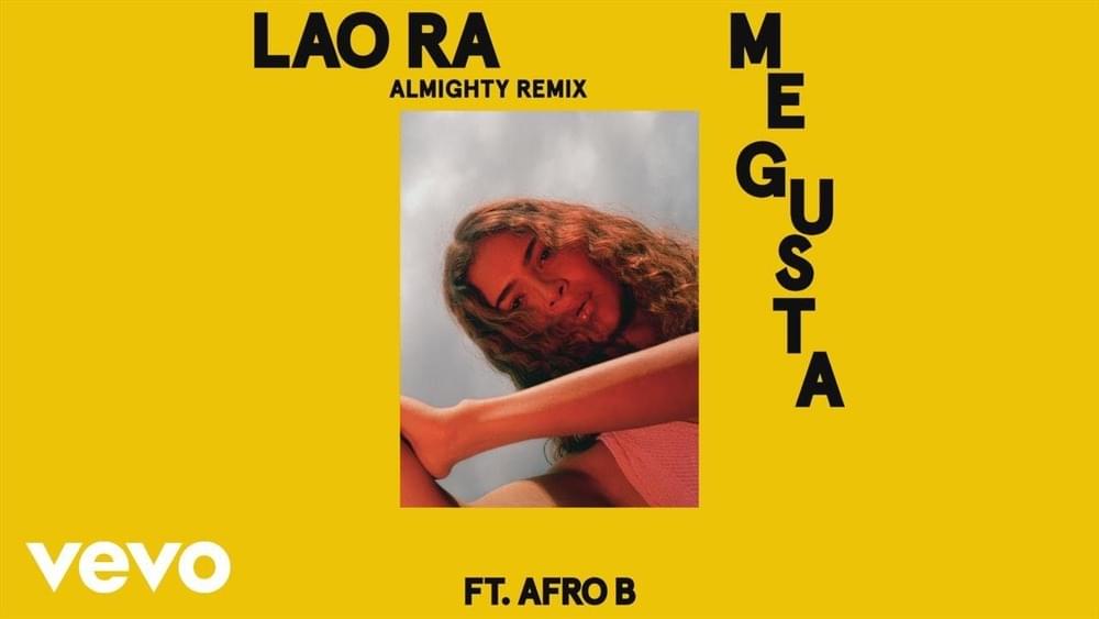 Album cover art for "Me Gusta (Remix)" by Lao Ra & Almighty