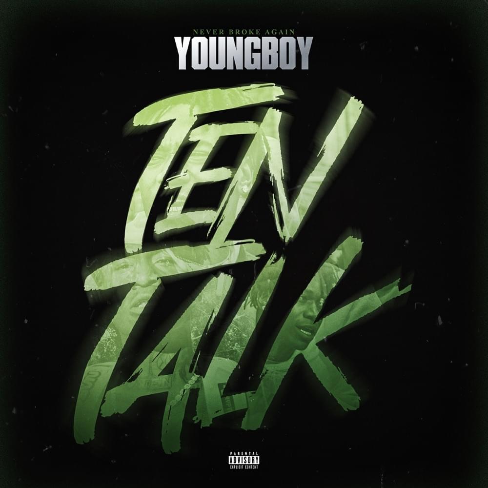 Album cover art for "Ten Talk" by YoungBoy Never Broke Again
