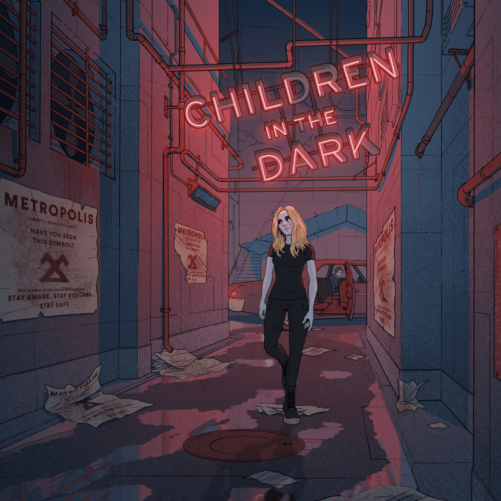 Album cover art for "Children In The Dark" by AViVA