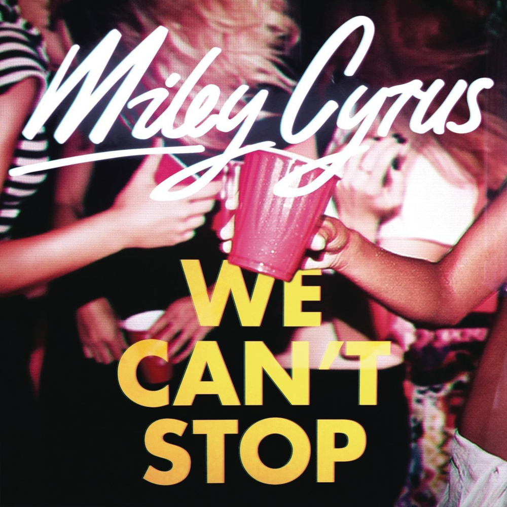 Album cover art for "Miley Cyrus - We Can’t Stop (Tradução em Português)" by Genius Brasil Traduções