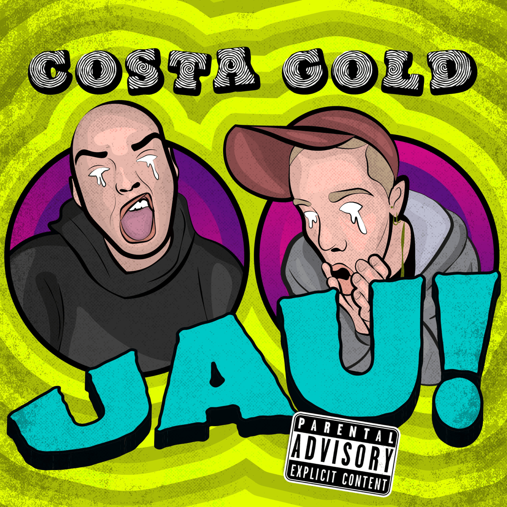 Album cover art for "UAU!" by Costa Gold