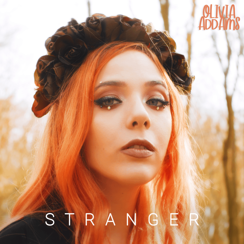 Album cover art for "Stranger" by Olivia Addams