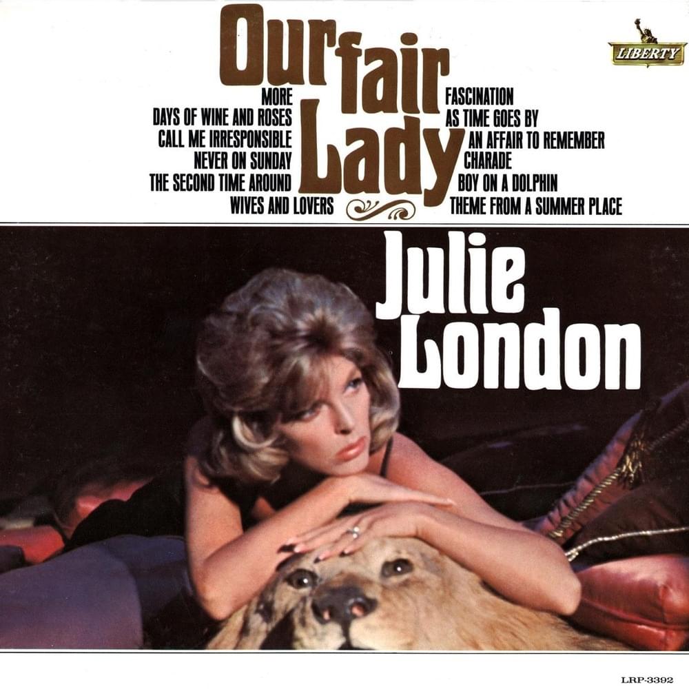 Album cover art for "Charade" by Julie London