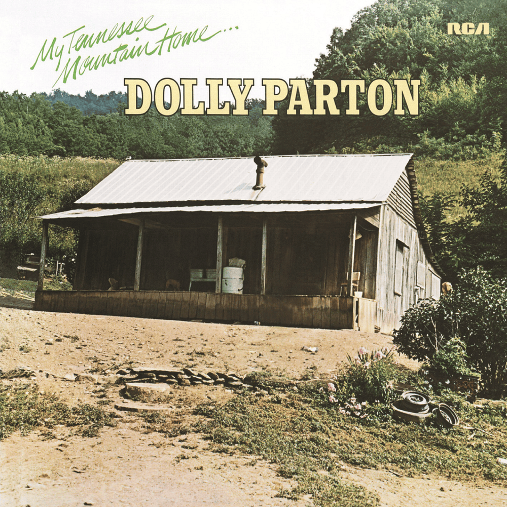 Album cover art for "My Tennessee Mountain Home" by Dolly Parton