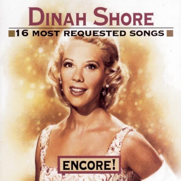 Golden Earrings by Dinah Shore