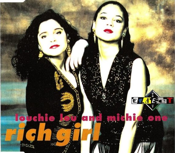 Album cover art for "Rich Girl" by Louchie Lou & Michie One