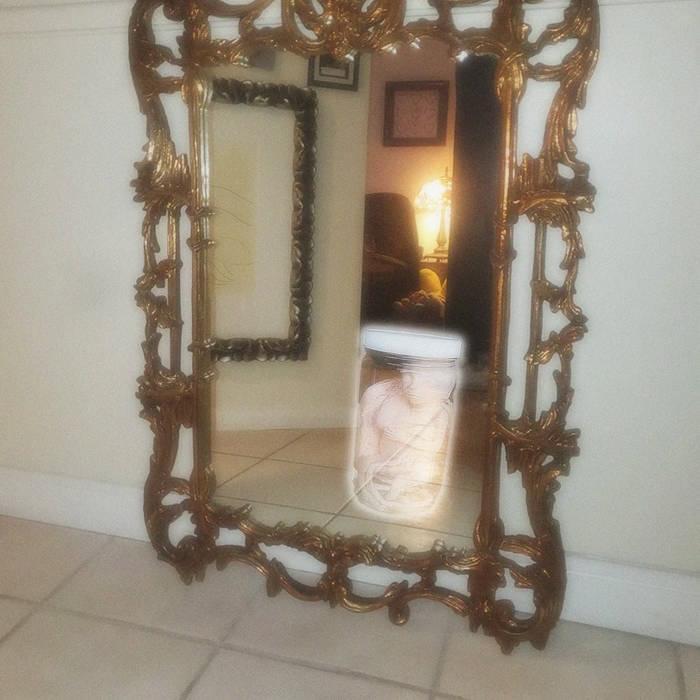 Album cover art for "Mirror Match" by Lip Critic