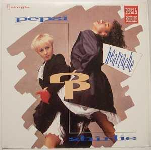 Album cover art for "Heartache" by Pepsi & Shirlie
