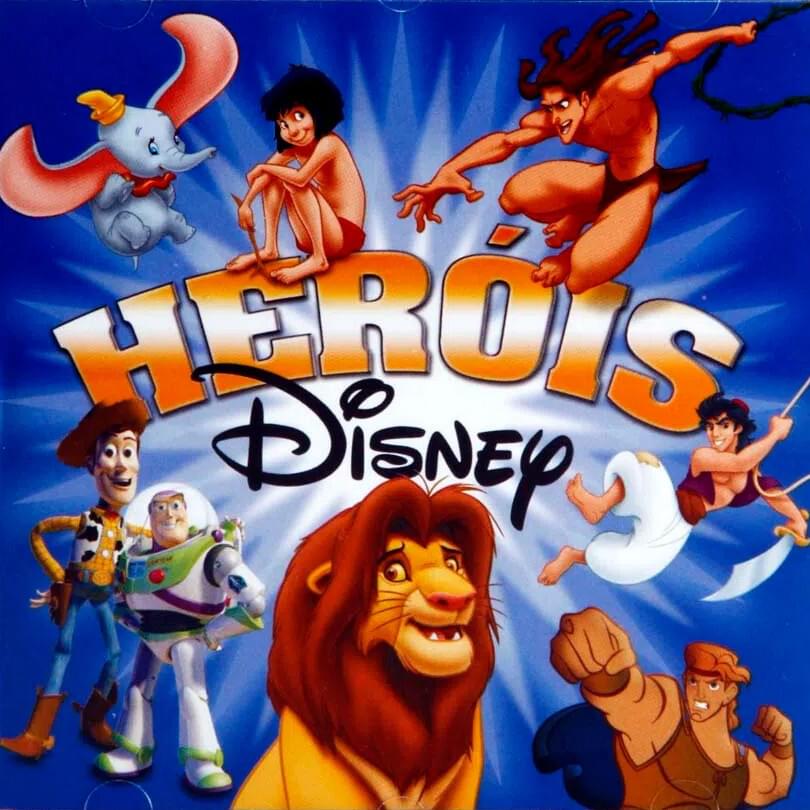 Cover image for Heróis Disney