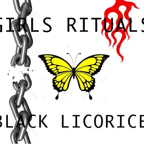 Album cover art for "Black Licorice" by Girls Rituals