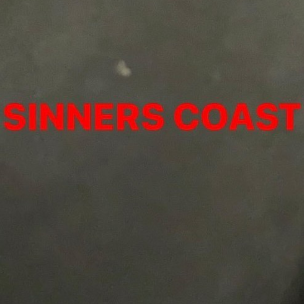 Album cover art for "SINNERS COAST" by OCTOBERSFULLMOON