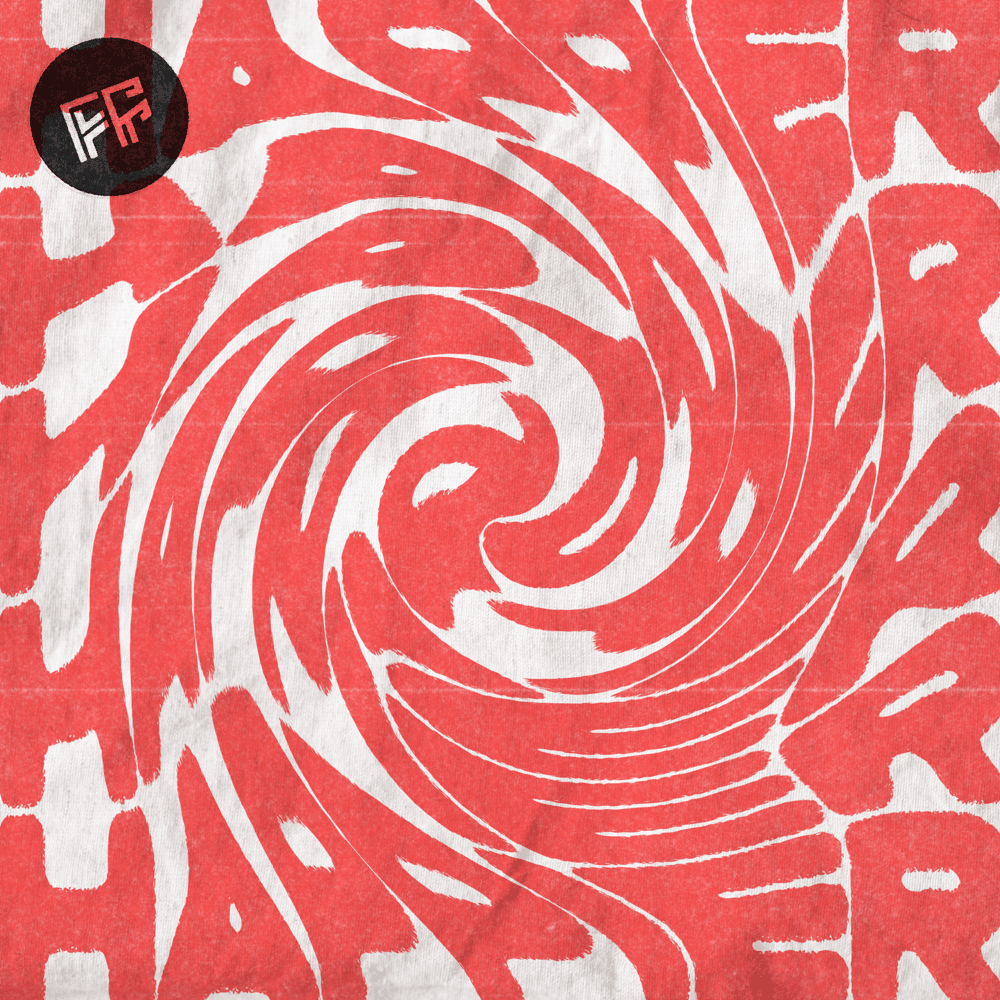 Album cover art for "Happier" by Fickle Friends