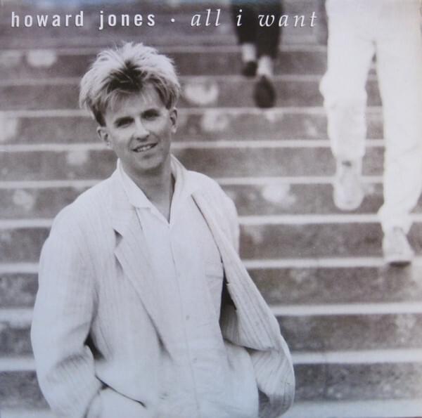 Album cover art for "All I Want" by Howard Jones