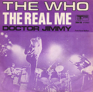 Album cover art for "The Real Me" by The Who