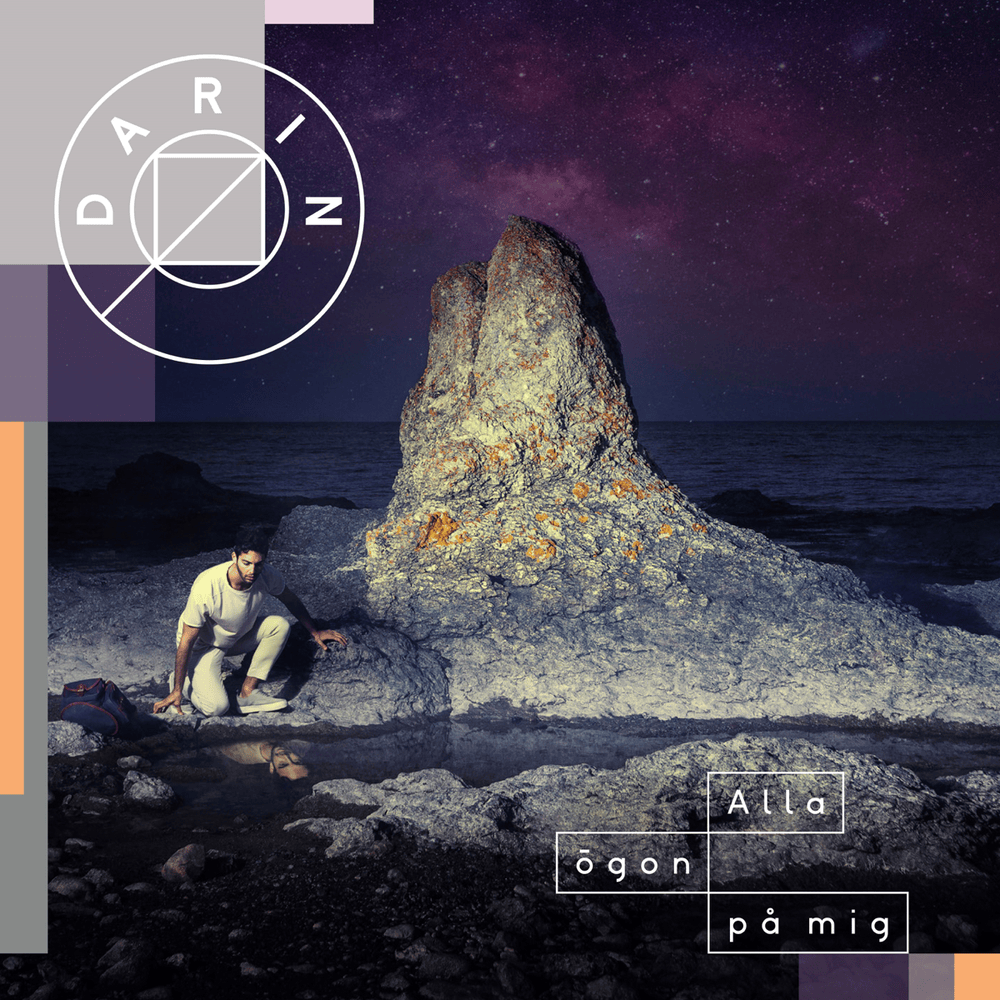 Album cover art for "Alla ögon på mig" by Darin