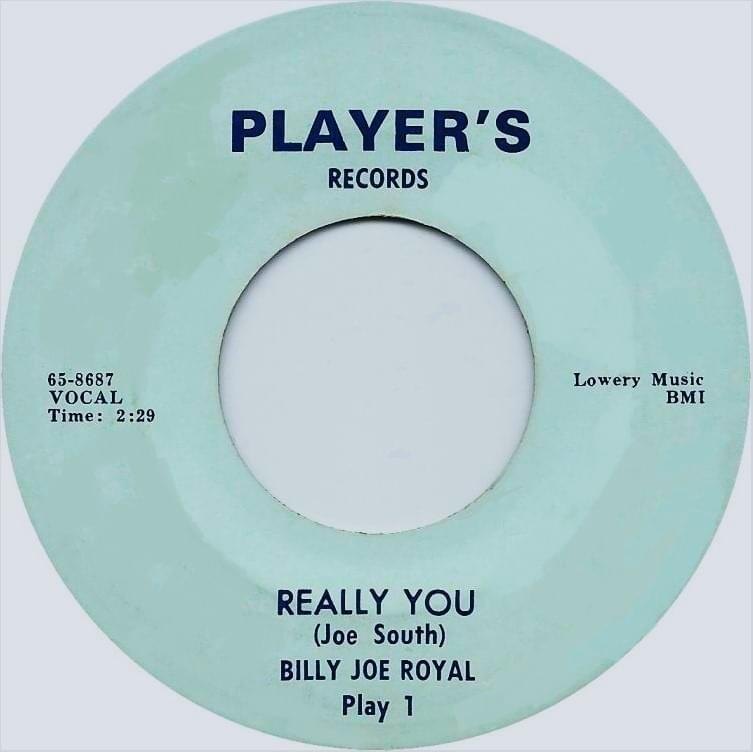 Really You by Billy Joe Royal