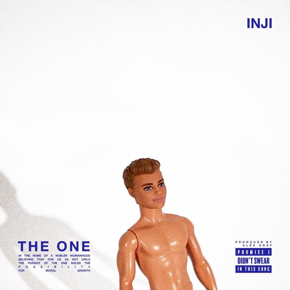 Album cover art for "THE ONE" by INJI