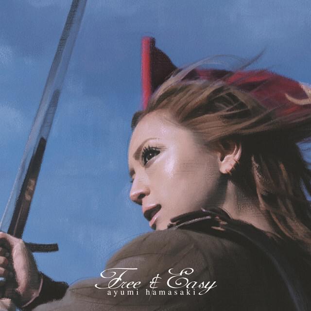 Album cover art for "Free & Easy" by 浜崎あゆみ (Ayumi Hamasaki)