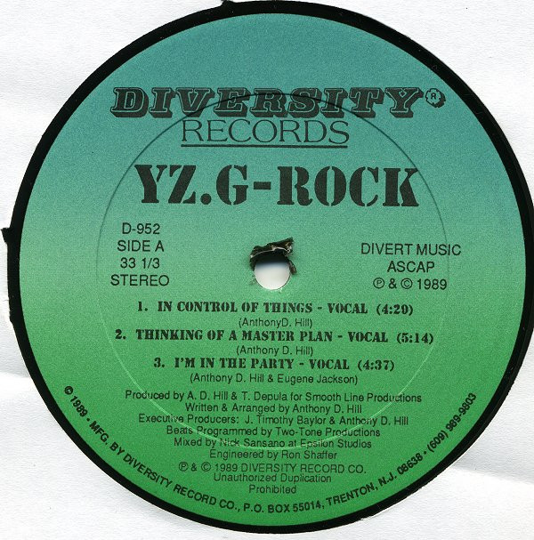 Thinking of a Master Plan by YZ (Rapper)