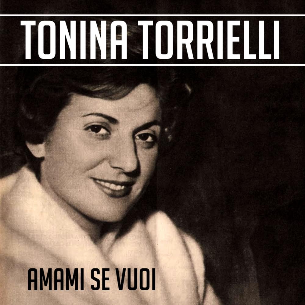 Album cover art for "Amami se vuoi" by Tonina Torrielli