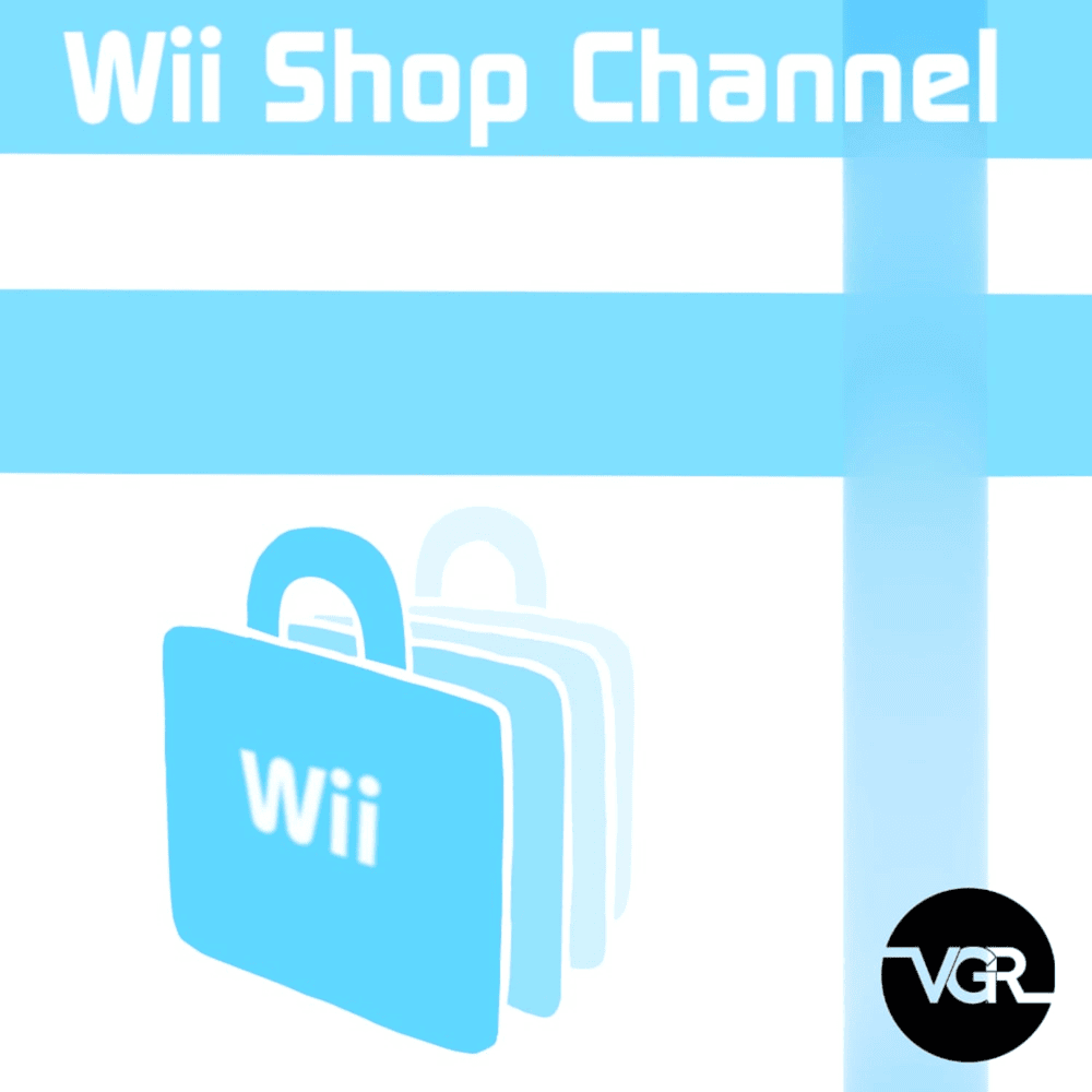Album cover art for "Wii Shop Channel" by VGR