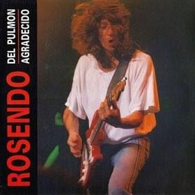 Album cover art for "Agradecido (Directo 89)" by Rosendo