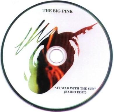 Album cover art for "At War with the Sun" by The Big Pink