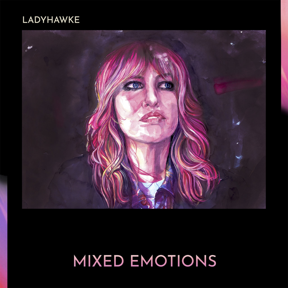 Album cover art for "Mixed Emotions" by Ladyhawke