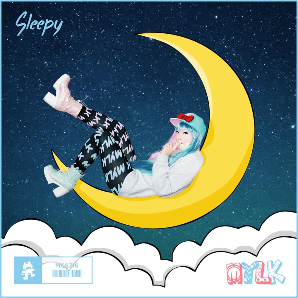 Album cover art for "Sleepy" by MYLK
