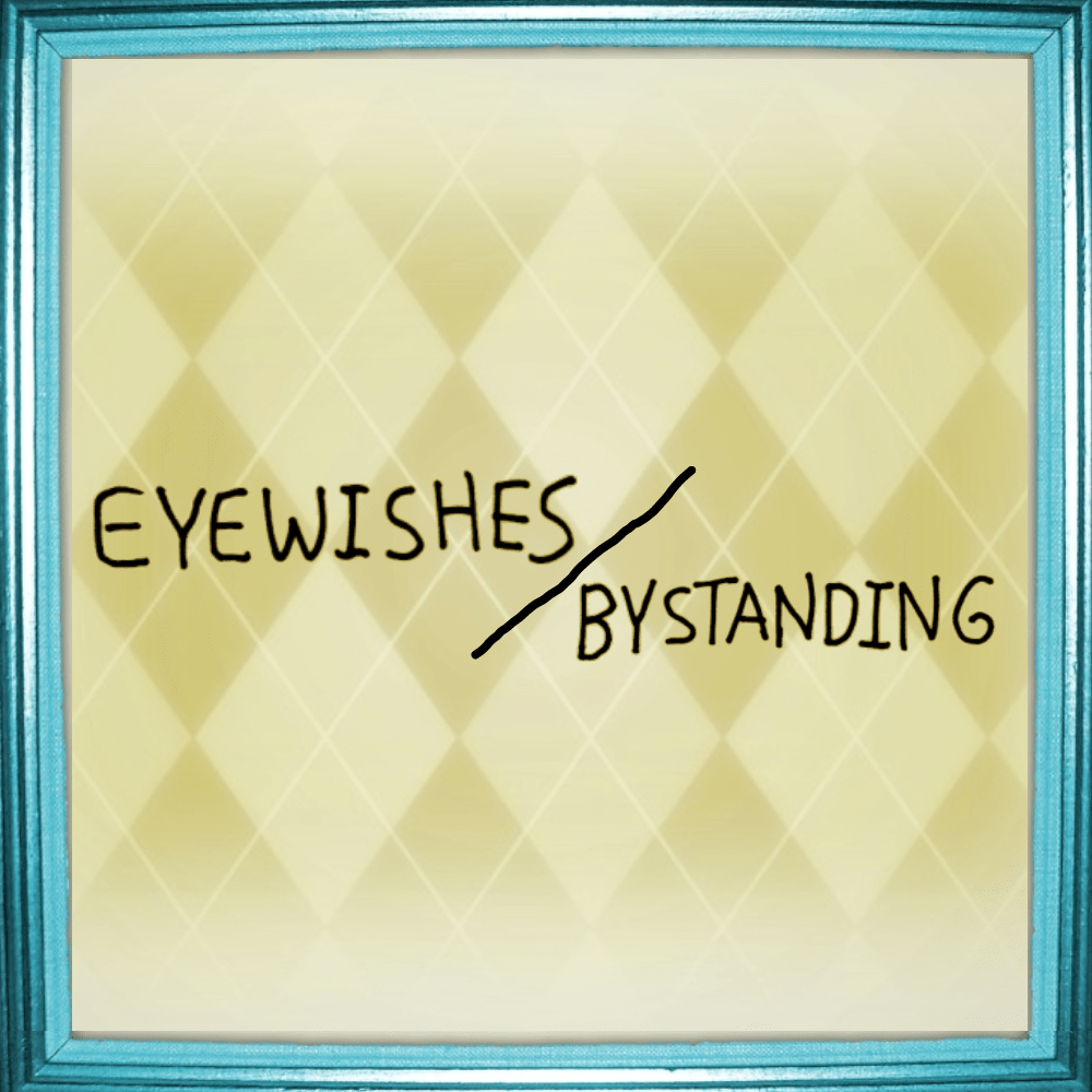 Album cover art for "Eyewishes / Bystanding" by Lemon Demon