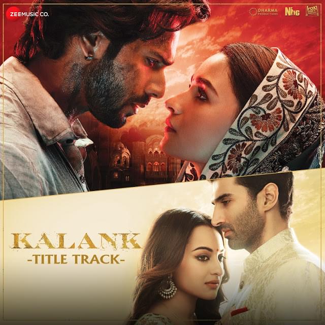 Album cover art for "Kalank - Title Track" by Arijit Singh