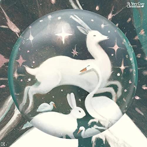 Album cover art for "Blue Christmas" by Laura Elliott