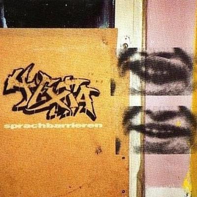 Album cover art for "Sprachbarrieren" by Texta