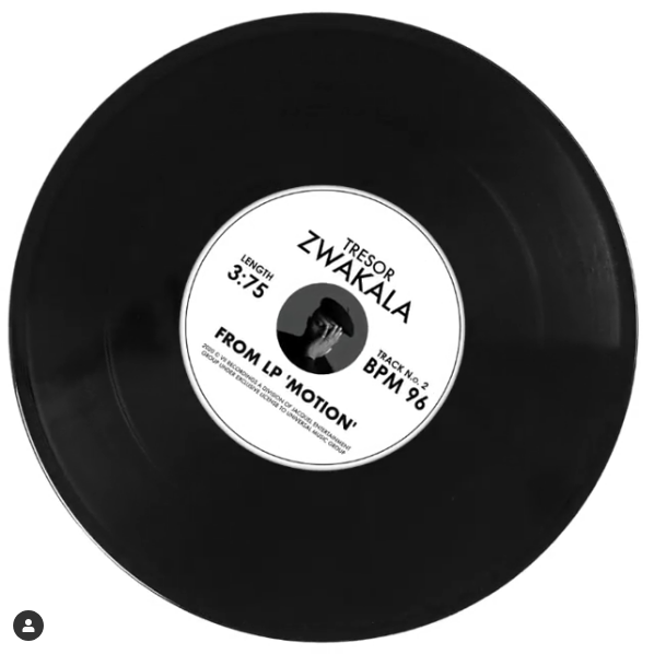 Album cover art for "Zwakala" by TRESOR