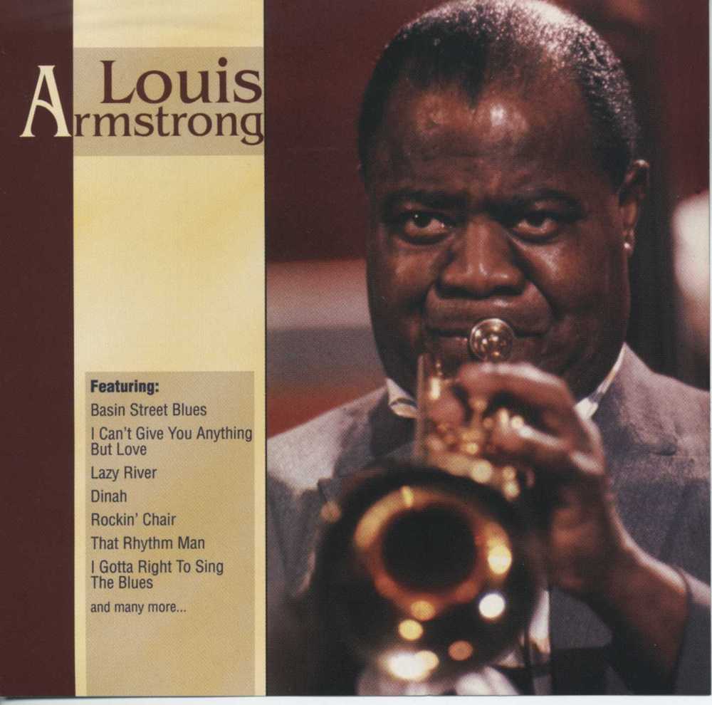 Album cover art for "West End Blues" by Louis Armstrong