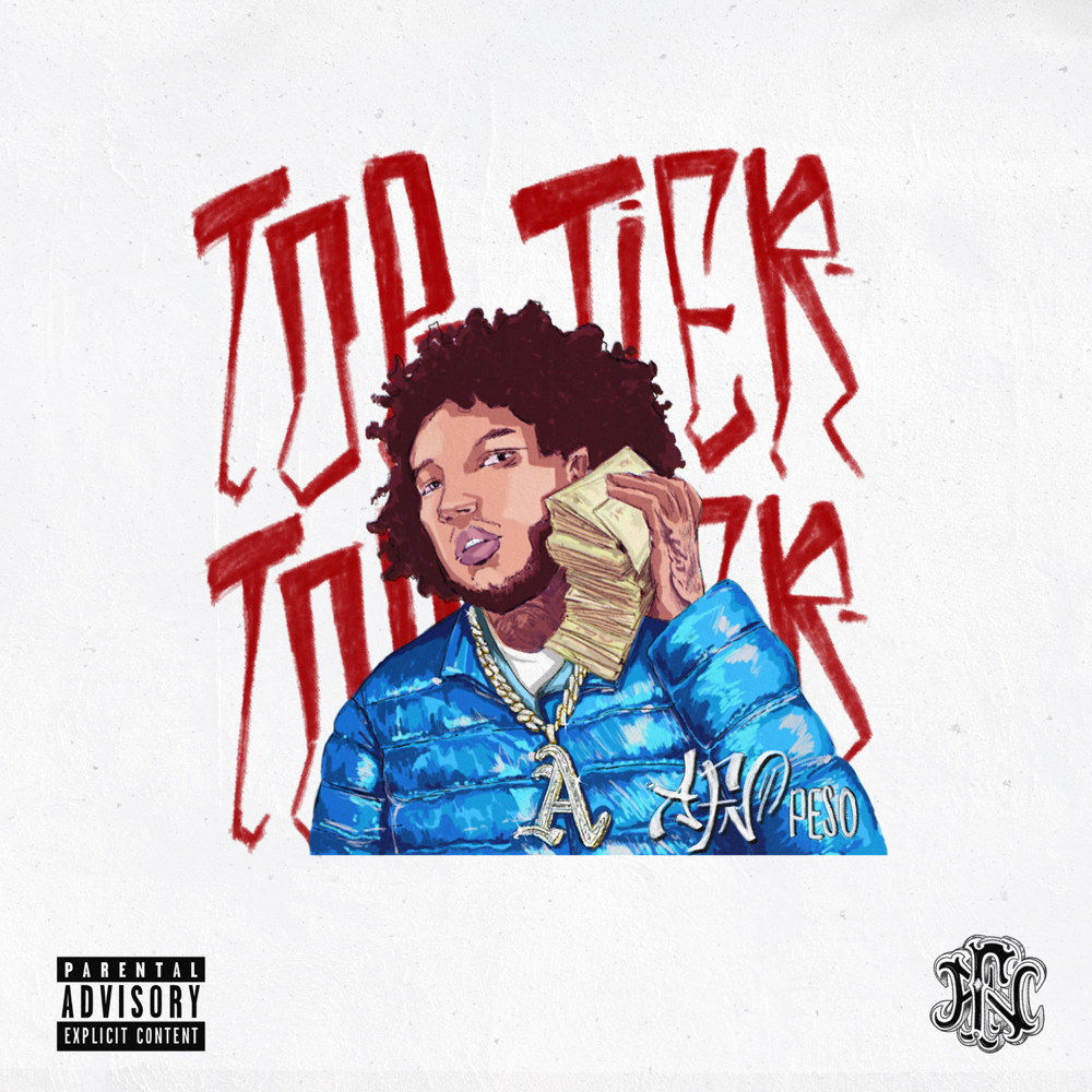 Album cover art for "Top Tier" by AFN Peso