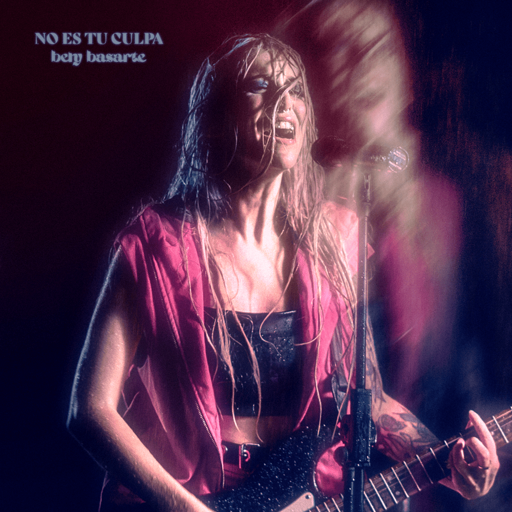 Album cover art for "No es tu culpa." by Bely Basarte