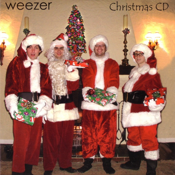 Album cover art for "The Christmas Song" by Weezer