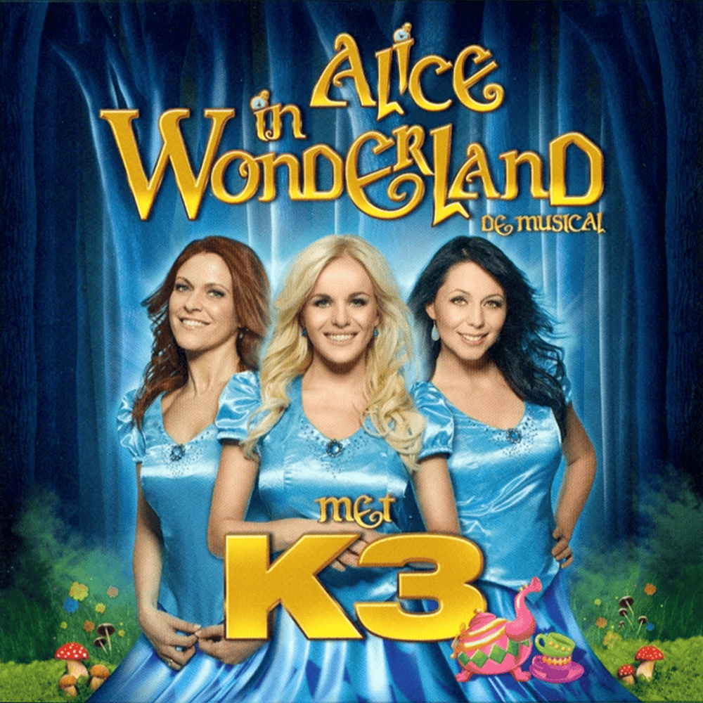 Album cover art for "Alice In Wonderland" by K3