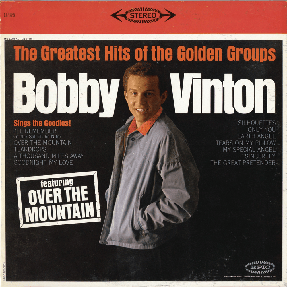 Album cover art for "Earth Angel (Will You Be Mine)" by Bobby Vinton
